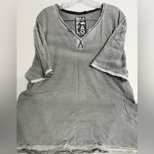 Buffalo David Bitton Gray Men’s T Shirt